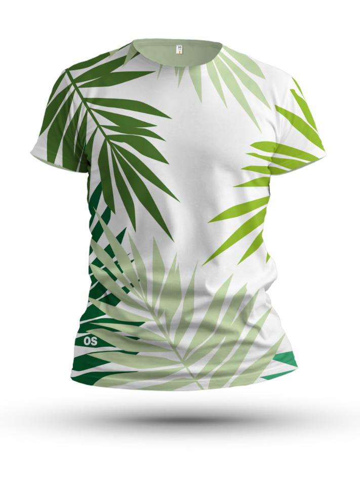 Camiseta Natural Palmeras