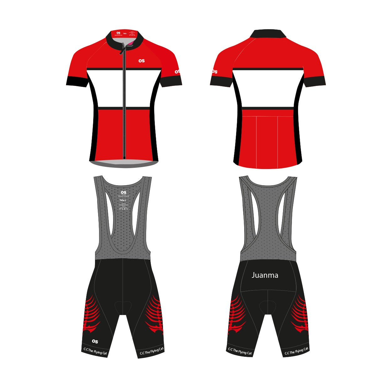 Equipación ciclismo Lauro Vetus Bikers
