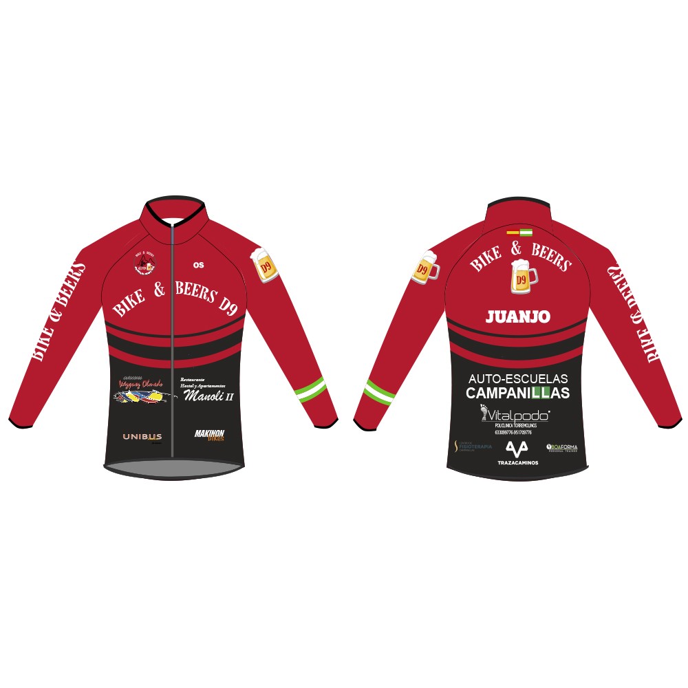 Chaqueta entreno Bike&Beers D9